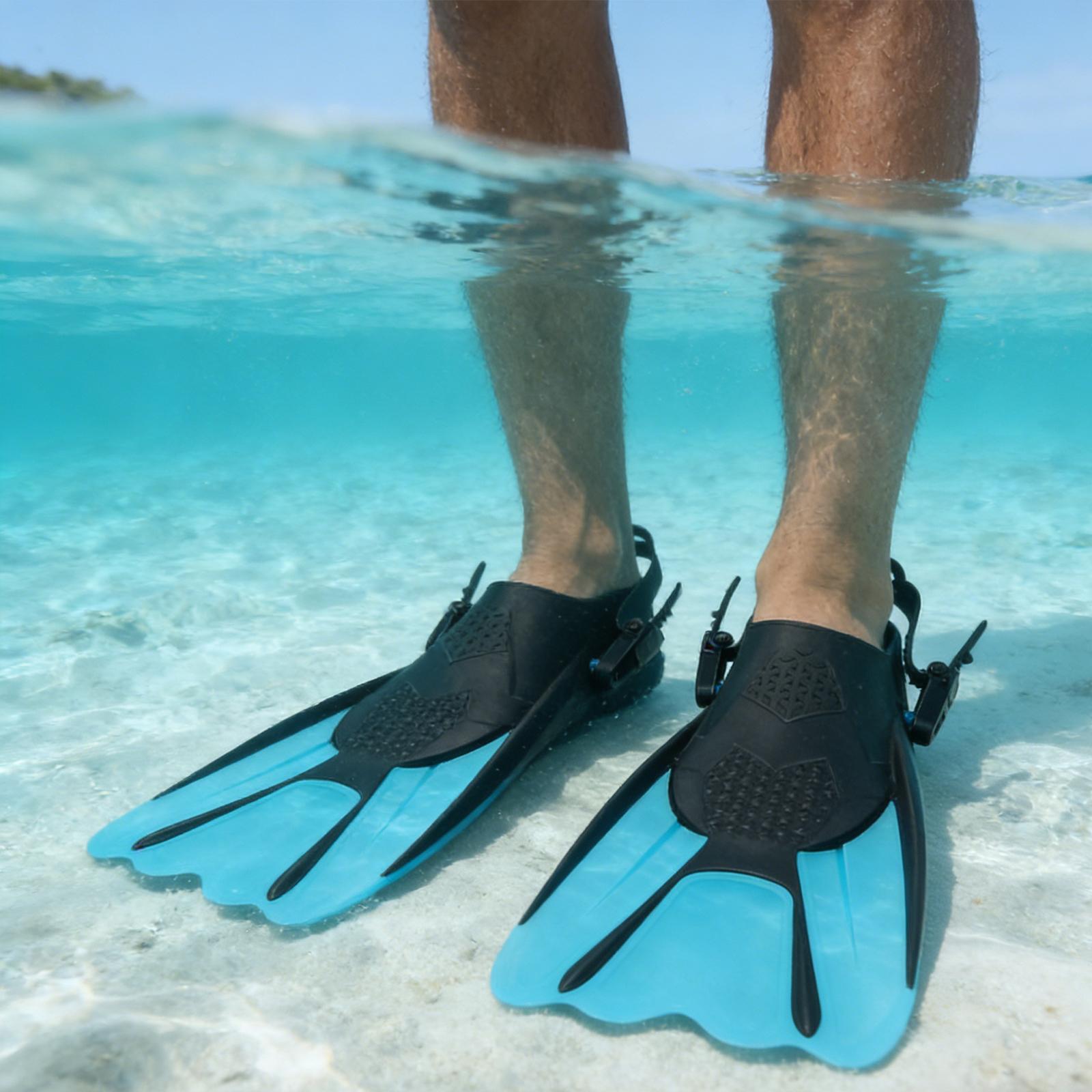 Open Heel Swim Fins Adjustable - огляд і ціна Aquatic Sports Scuba