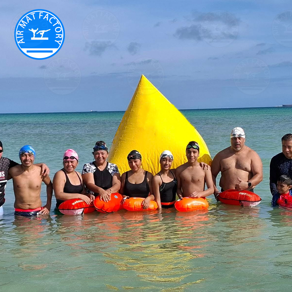 Inflatable Triangular Floating - огляд і ціна Swim Buoy Open Water