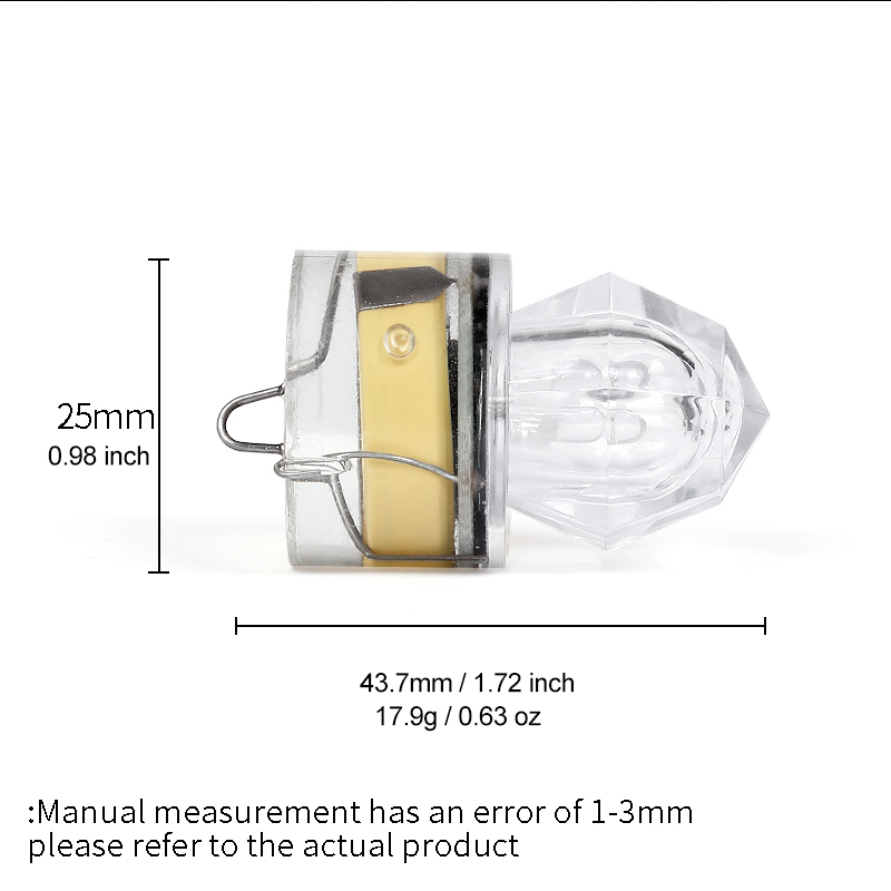 10 pcs LED Fishing Lamp Underw - огляд і ціна Underwater Flashlight