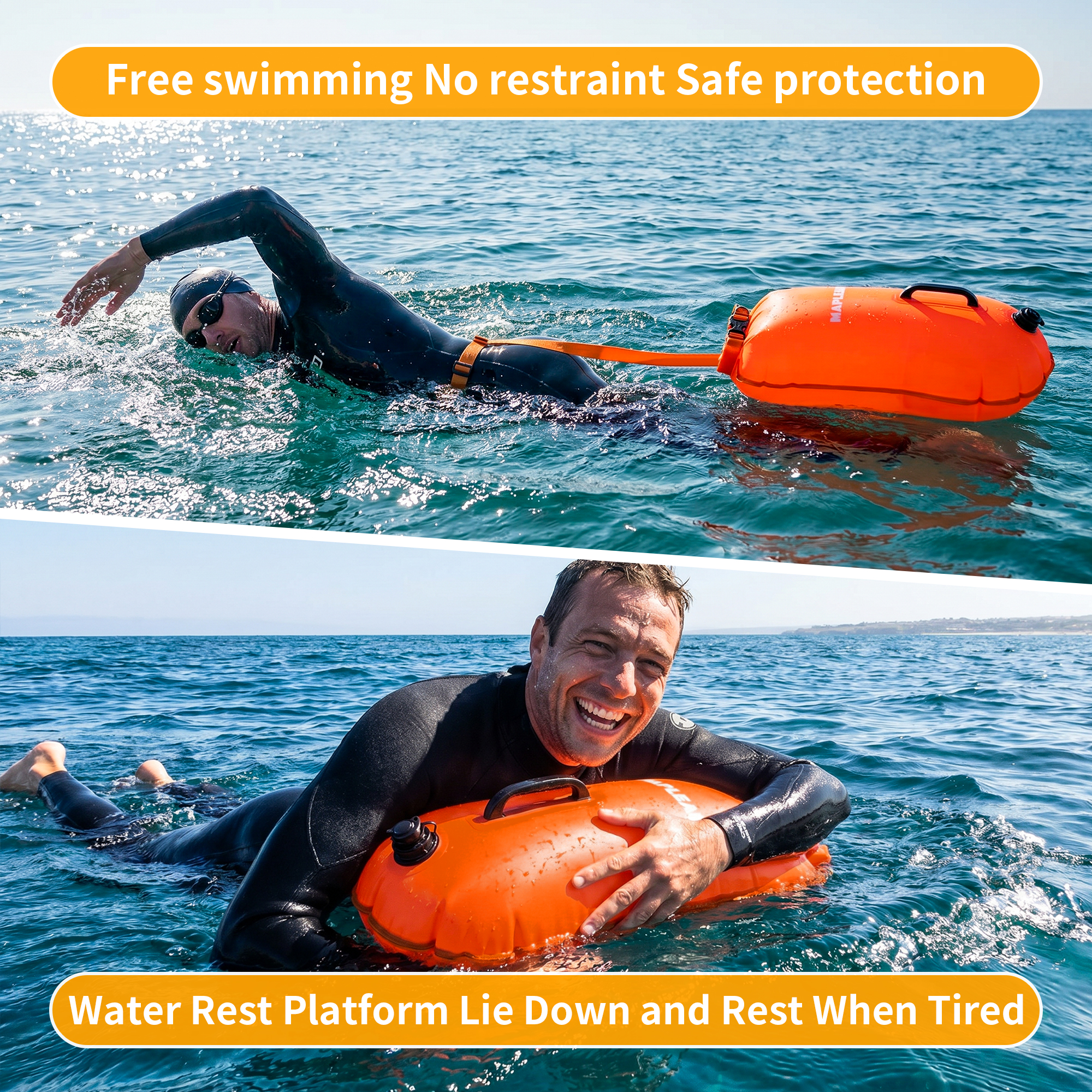 MAPLEAF Swim Buoy Tow Float Sa - огляд і ціна Swim Buoy Open Water